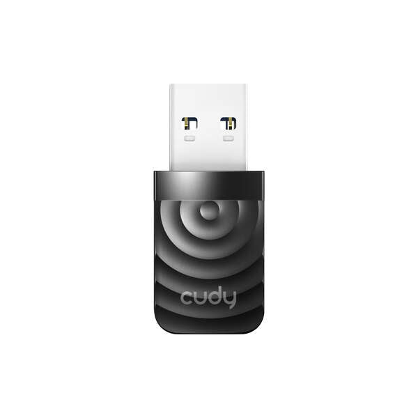 Cudy WU1300S Adaptador Wi-Fi USB 3.0 AC1300 Doble Banda - Hasta 867Mbps en 5GHz 1 pieza(s)