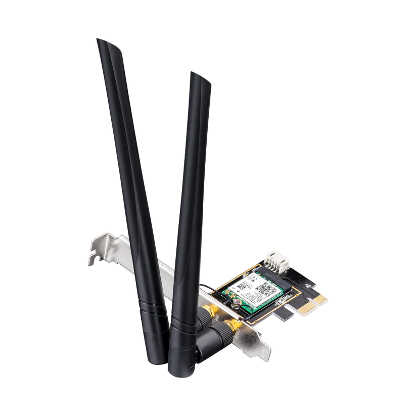 Cudy WE3000 Adaptador de Red PCI-e AX5400 WiFi 6 Tri-Banda - Bluetooth 5.2 - 2 Antenas Externas 1 pieza(s)