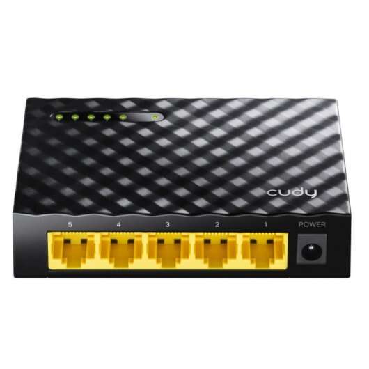 Cudy - GS105D switch Gigabit Ethernet (10/100/1000) Negro