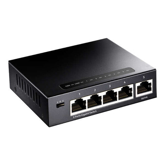 Cudy - GS105 switch Gigabit Ethernet (10/100/1000) Negro