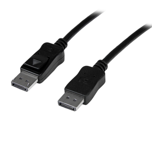 StarTech.com - Cable de 10m DisplayPort Activo - Cable DisplayPort 4K Ultra HD - Cable DP a DP para Proyector/Monitor - Cable de Vídeo/Pantalla DP - Conectores DP con Pestillo