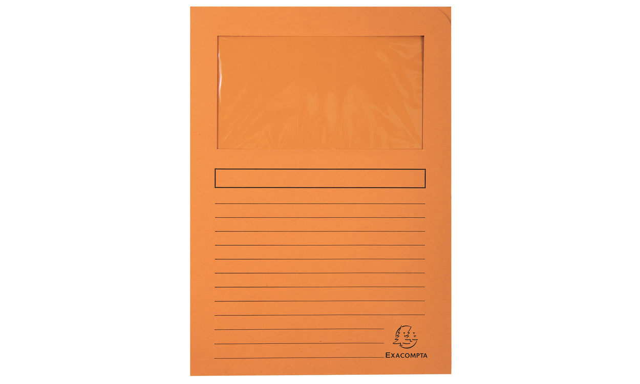 Exacompta - 50104E carpeta Caja de cartón Naranja A4