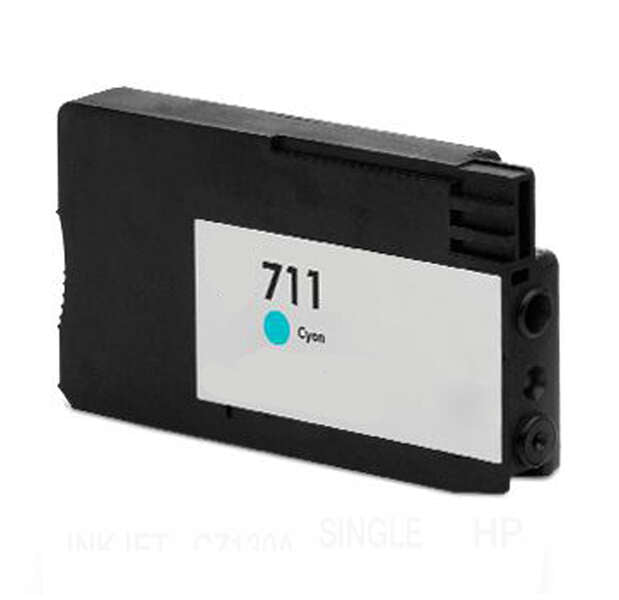 HP 711 Cyan Cartucho de Tinta Generico - Reemplaza CZ130A Tintasmurcia.com