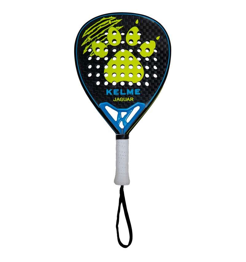 Kelme Jaguar Pala de Padel - Forma Lagrima - Marco y Cara 100% Carbono - Nucleo Black Eva Soft Ultra 1 pieza(s)