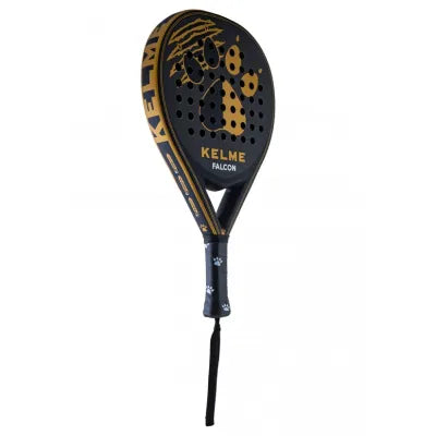 Kelme Falcon Pala de Padel - Forma Lagrima - Marco y Cara 100% Carbono - Nucleo Eva Compressed - Diseño Mate 1 pieza(s)