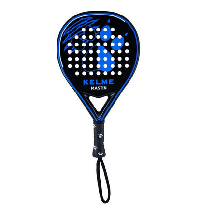 Kelme Mastin Pala de Padel - Forma Mixta - Marco y Cara 100% Fibra de Vidrio - Nucleo Goma Eva 1 pieza(s)