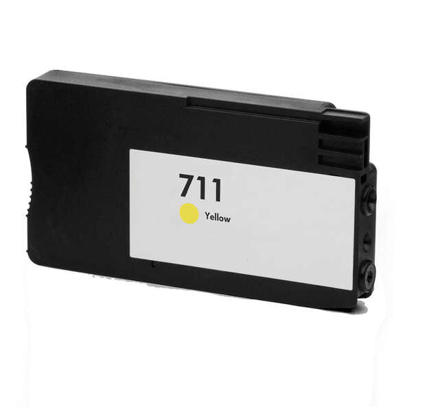 HP 711 Amarillo Cartucho de Tinta Generico - Reemplaza CZ132A Tintasmurcia.com