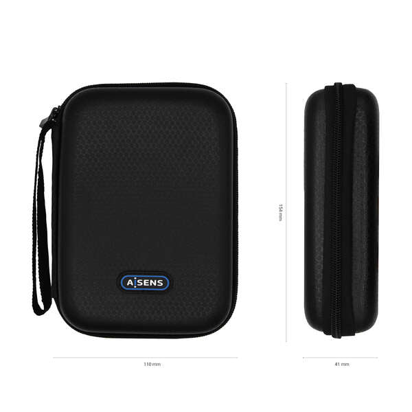 AISENS - Estuche Protector para Caja Externa 2.5?  Negro