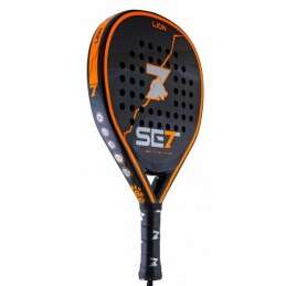 Set Lion Pala de Padel - Forma Lagrima - Marco 100% Carbono - Cara 100% Carbono 3K - Nucleo Goma Black Eva Compressed 1 pieza(s)