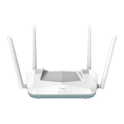 D-Link Eagle Pro AI AX3200 WiFi 6 Smart Router Doble Banda - Hasta 2402Mbps - 4 Puertos LAN 10/100/1000 Mbps y 1 Puerto LAN 10/100/1000 Mbps - 4 Antenas Externas - MU-MIMO y OFDMA 1 pieza(s)