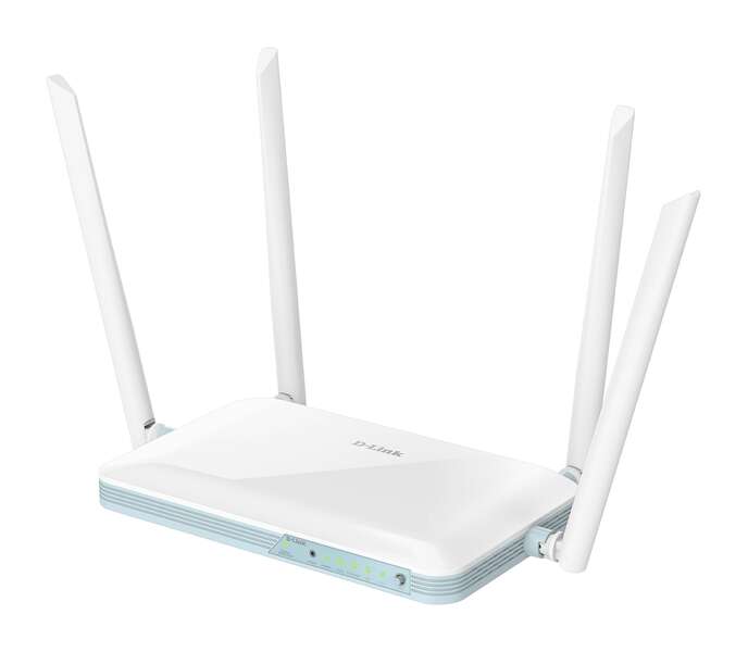 D-Link Eagle Pro AI N300 WiFi Smart Router - Hasta 300Mbps - 4 Puertos LAN 10/100Mbps y 1 Puerto WAN 10/100Mbps - 4 Antenas Externas 1 pieza(s)