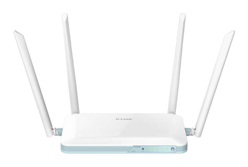 D-Link Eagle Pro AI N300 WiFi Smart Router - Hasta 300Mbps - 4 Puertos LAN 10/100Mbps y 1 Puerto WAN 10/100Mbps - 4 Antenas Externas 1 pieza(s)