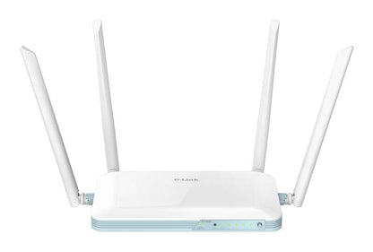 D-Link Eagle Pro AI N300 WiFi Smart Router - Hasta 300Mbps - 4 Puertos LAN 10/100Mbps y 1 Puerto WAN 10/100Mbps - 4 Antenas Externas 1 pieza(s)