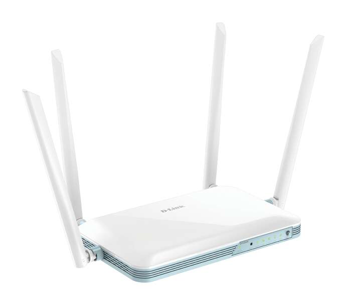 D-Link Eagle Pro AI N300 WiFi Smart Router - Hasta 300Mbps - 4 Puertos LAN 10/100Mbps y 1 Puerto WAN 10/100Mbps - 4 Antenas Externas 1 pieza(s)