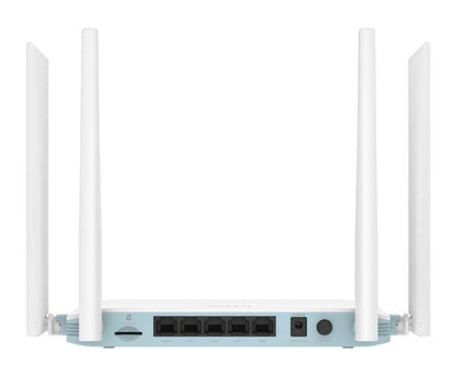 D-Link Eagle Pro AI N300 WiFi Smart Router - Hasta 300Mbps - 4 Puertos LAN 10/100Mbps y 1 Puerto WAN 10/100Mbps - 4 Antenas Externas 1 pieza(s)