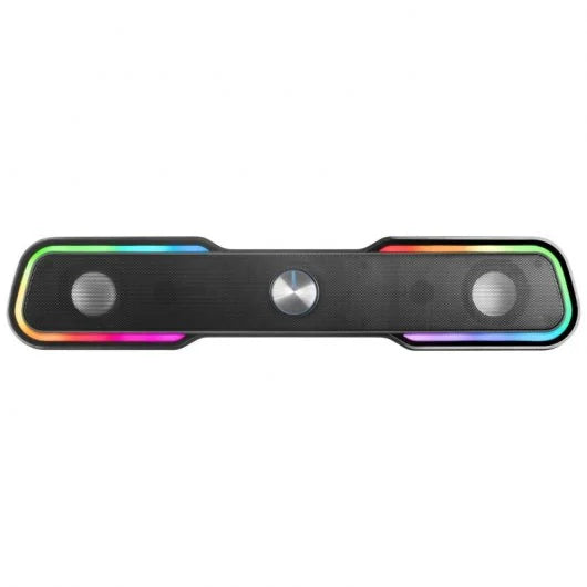 Mars Gaming MSBX Barra de Sonido Bluetooth 10W - Iluminacion RGB - Control de Volumen - Color Negro 1 pieza(s)