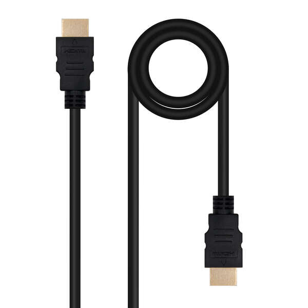 Nanocable - Cable HDMI V2.0 4K@60Hz 18Gbps A/M-A/M  5.0 m  Negro