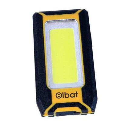 Elbat Linterna LED Recargable - Gancho e Iman - Cob 8W 500LM - Color Negro 1 pieza(s)