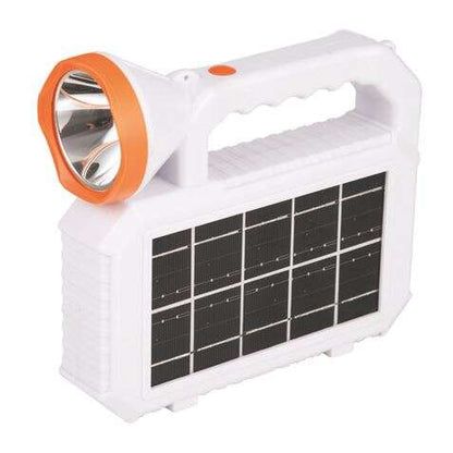 XO Foco Solar Resistente - Tamaño Optica 68mm - Luz Fuerte Hasta 6H, Luz Normal Hasta 12H, Luz Estroboscopica Hasta 36H - Carcasa Abs - Carga Solar 7H Aprox 1 pieza(s)