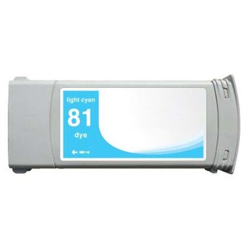 HP 81 Cyan Light Cartucho de Tinta Generico - Reemplaza C4934A Tintasmurcia.com