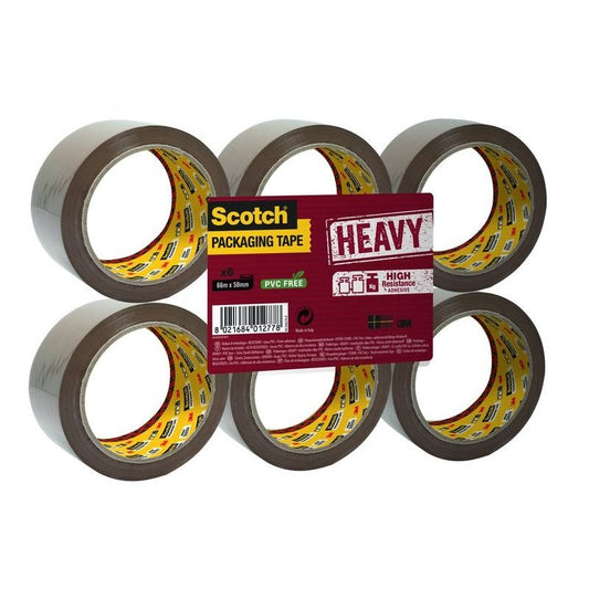 Scotch - SCO PACK 6 CIN. 50X66 MARRON UU005262843