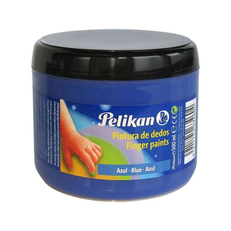 Pelikan - PKN PINTURA DEDOS CELESTE 500ML. 63460