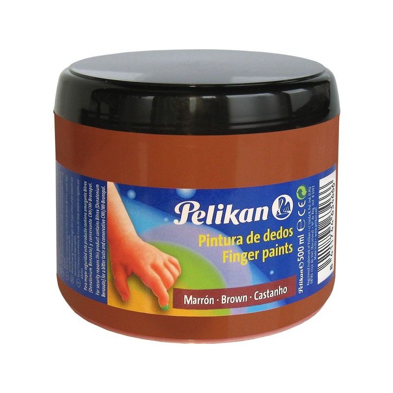 Pelikan - PKN PINTURA DEDOS TIERRA 500ML. 63466