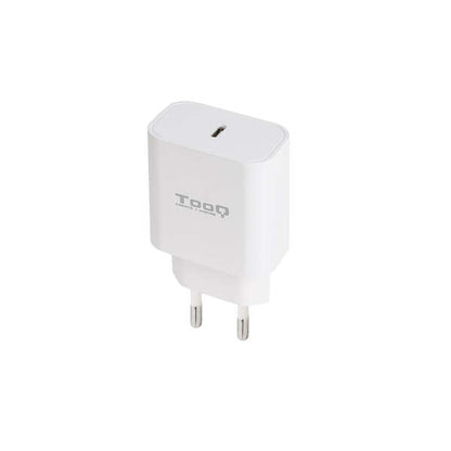 Tooq Cargador de Pared 1x USB-C/PD 20W - Color Blanco 1 pieza(s)