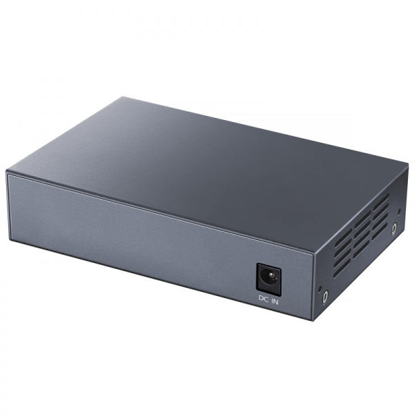 Cudy - GS1005P switch Gigabit Ethernet (10/100/1000) Energía sobre Ethernet (PoE) Gris