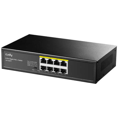 Cudy GS1008PT Switch Gigabit PoE+ de 8 Puertos 1 pieza(s)