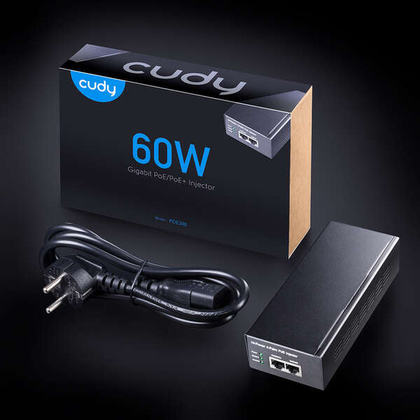 Cudy POE300 Inyector Gigabit PoE++ de 60W 1 pieza(s)