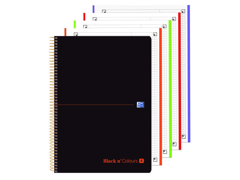 Oxford - OXF CUADERNO 4T A4+80H 5X5 NAR 400088499