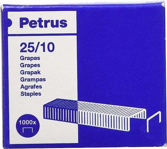 Petrus - 623386 grapa Paquete de grapas 1000 grapas