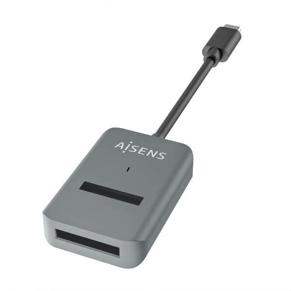 AISENS - USB-C Dock M.2 (NGFF) ASUC-M2D012-GR SATA/NVMe A USB3.1 Gen2  Gris