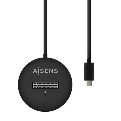 AISENS - USB-C Dock M.2 (NGFF) ASUC-M2D013-BK SATA/NVMe A USB3.1 Gen2  Negra