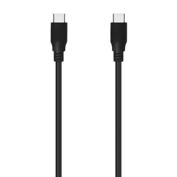 AISENS - Cable USB 3.2 Gen2x2 20Gbps 8k@30Hz 5A 100W E-Marker  Tipo USB-C/M-USB-C/M  Negro  1.0m