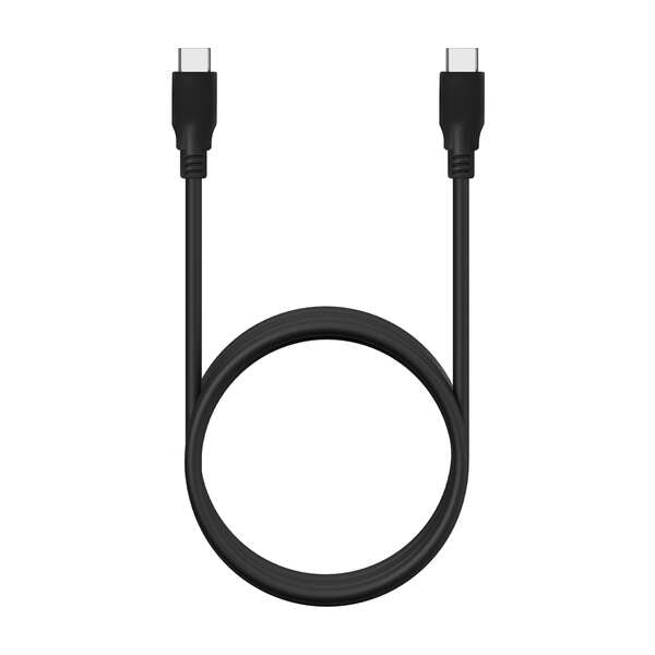 AISENS - Cable USB 3.2 Gen2x2 20Gbps 8k@30Hz 5A 100W E-Marker  Tipo USB-C/M-USB-C/M  Negro  1.0m