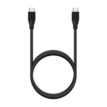 AISENS - Cable USB 3.2 Gen2x2 20Gbps 8k@30Hz 5A 100W E-Marker  Tipo USB-C/M-USB-C/M  Negro  1.0m