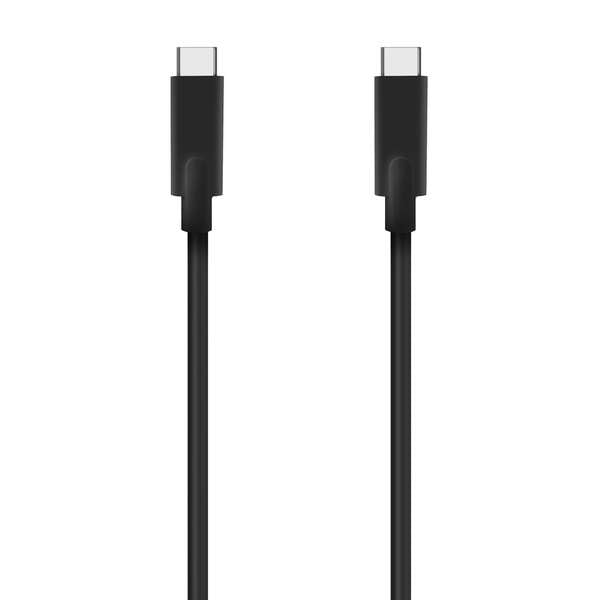 AISENS - Cable USB 3.2 Gen1 5Gbps 4k@60Hz 3A 60W E-Marker  Tipo USB-C/M-USB-C/M  Negro  5.0m