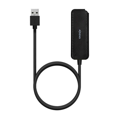 AISENS - Hub USB 3.0  Tipo A/M-4x Tipo A/H  Negro  60cm