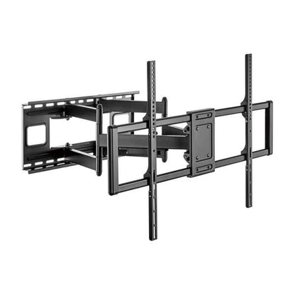 AISENS - Soporte Pro Giratorio  Inclinable Y Nivelable Para Monitor/tv 120kg De 60-120  Negro