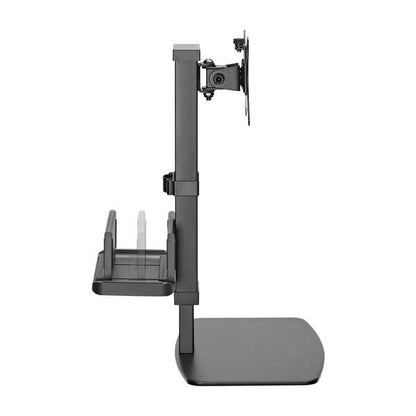 AISENS - Soporte de Mesa ECO Giratorio e Inclinable para Monitor/TV y Mini PC 8Kg de 17-32  Negro