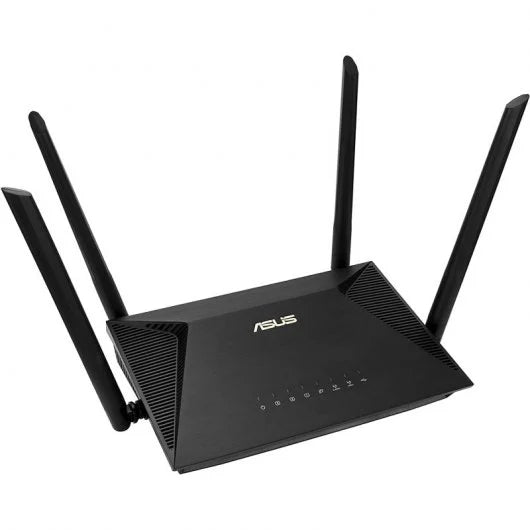 Asus RT-AX53U Router AX1800 WiFi 6 Dual Band - Hasta 1800Mbps - 3 Puertos RJ45 LAN, 1 Puerto RJ45 WAN y 1 Puerto USB-2.0 - 4 Antenas Externas 1 pieza(s)