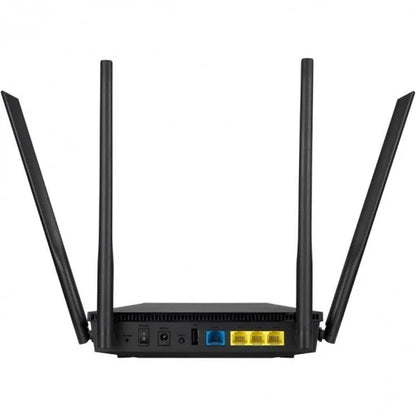 Asus RT-AX53U Router AX1800 WiFi 6 Dual Band - Hasta 1800Mbps - 3 Puertos RJ45 LAN, 1 Puerto RJ45 WAN y 1 Puerto USB-2.0 - 4 Antenas Externas 1 pieza(s)