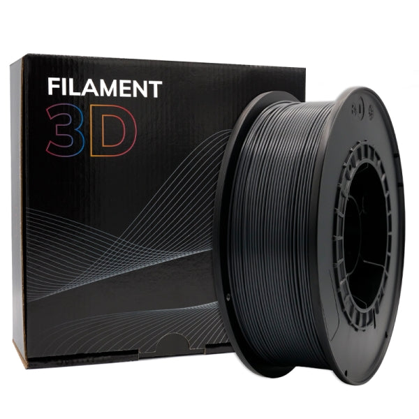 Filamento 3D PLA - Diametro 1.75mm - Bobina 1kg - Color Grafito Tintasmurcia.com