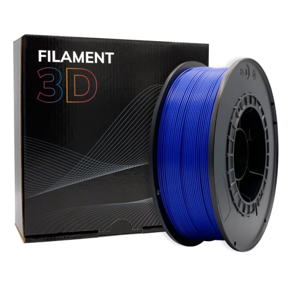 Filamento 3D PLA - Diametro 1.75mm - Bobina 1kg - Color Azul Noche Tintasmurcia.com