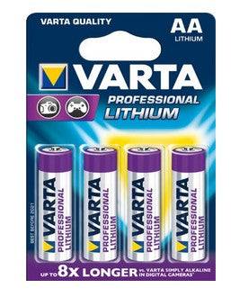 Varta 4x AA Lithium Batería de un solo uso Litio