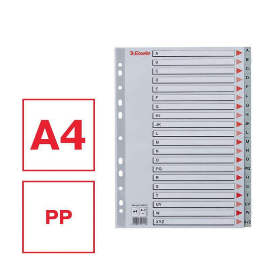 Esselte - Polypropylene Indices