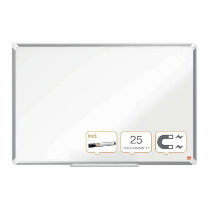 Nobo - Premium Plus pizarrón blanco 871 x 562 mm Esmalte Magnético