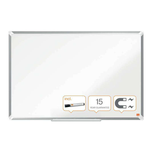 Nobo - Premium Plus pizarrón blanco 871 x 562 mm Acero Magnético